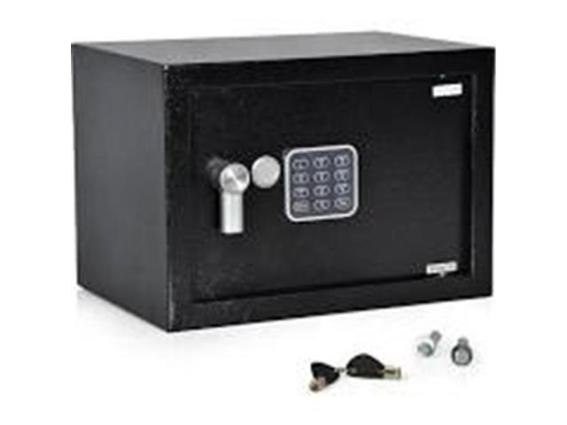 Photo 1 of SereneLife 13.8 x 9.8 x 9.8 in. Compact Electronic Safe Box with Mechanical Override