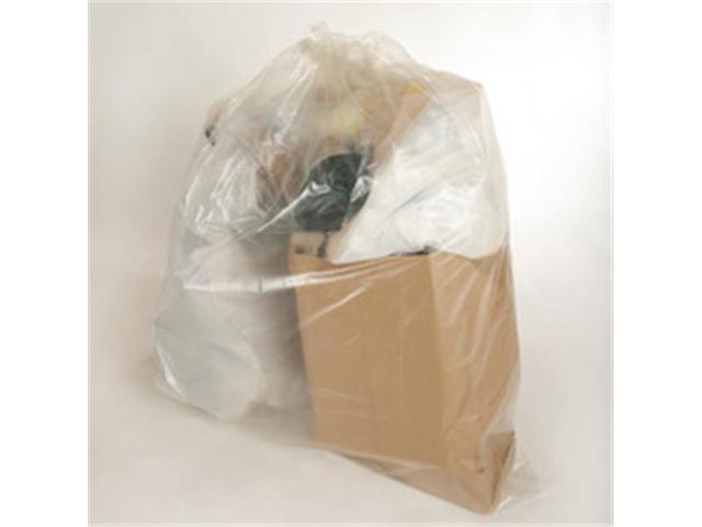 40 gallon clear trash bags