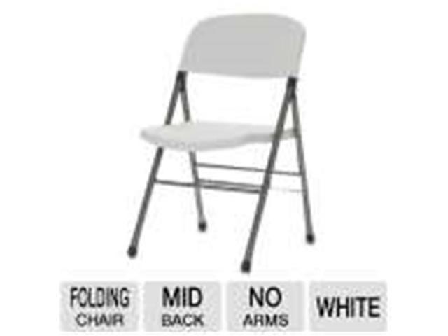 Cosco 14869wsp4 Folding Chair Lightweight Commercial Grade White Pack Of 4 Newegg Com