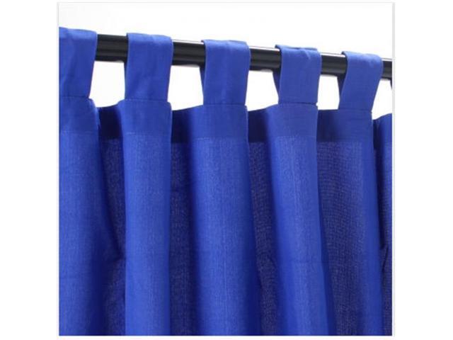 Outdoor Curtains Cur96bl 54 In X 96 In Weathersmart Outdoor