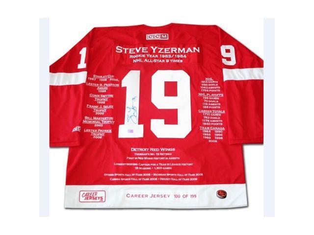 history of red wings jerseys