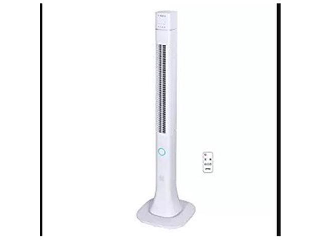 Optimus F7585WH Optimus in Pedistal Tower Fan with Remote - White