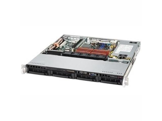 Supermicro CS CSE-813MFTQC-350CB2 1U 4x3.5HS SAS SATA 350W Brown Box