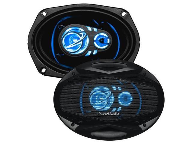 NEW Planet Audio 6x9" 500 Watts Max 3 Way LED Illuminated Tweeters AC693 