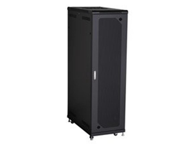 Black Box RM2640A 42U Split Rear Door Cabinet 24I Nw X 42Ind Mesh Front ...