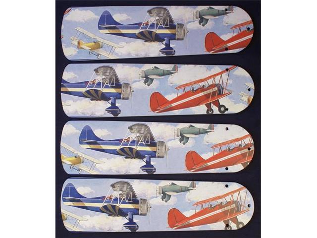 42 In New Kids Flying Airplanes Planes Ceiling Fan Blades Newegg Com