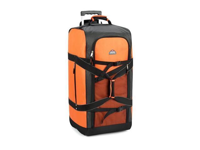 Achim Duff30or06 30 X 14 X 18 In Polaris Mega Wheeled Duffel Bag Orange Newegg Com