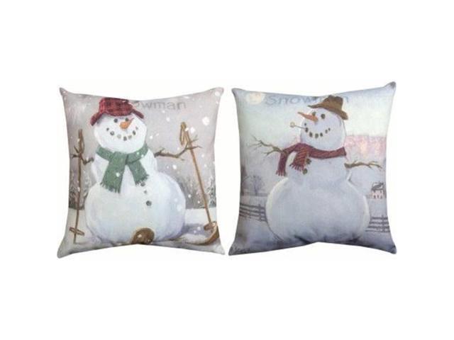 Manual Woodworkers Weavers Slsnow 18 In Snowmen 100