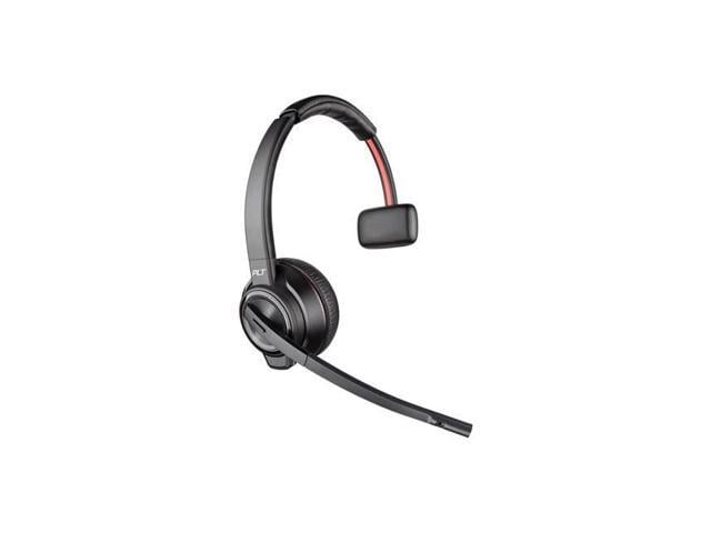 Poly Savi 8200 Series Wireless Dect Headset System (Plantronics), Black