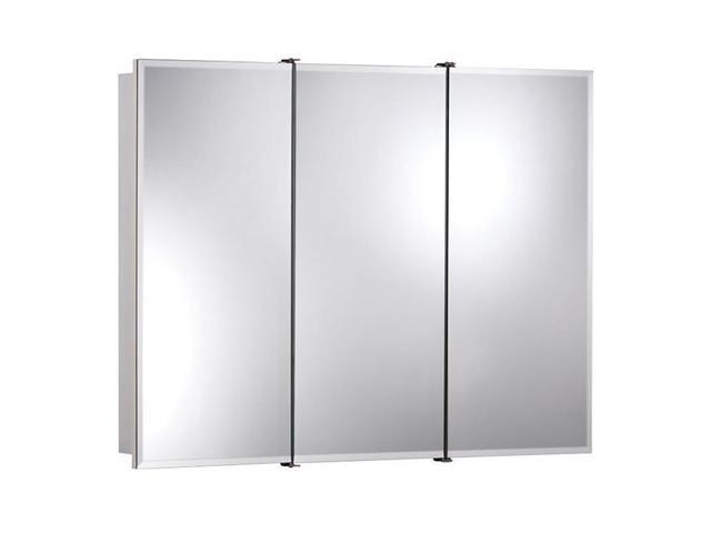 Jensen 755288 36 X 28 In 3 Door Ashland Frameless Beveled Edge