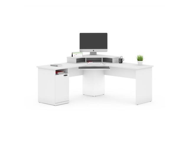Bestar 69430 4117 Hampton Corner Workstation White 35 4 X 70 1 Bestar 69430 4117 Hampton Corner