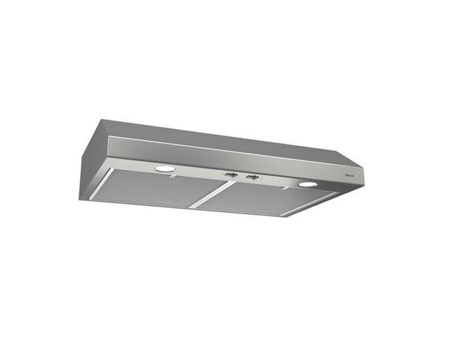 Broan-Nutone BCSD136SS 36 in. 250 CFM Glacier Range Hood, Stainless Steel - Newegg.com