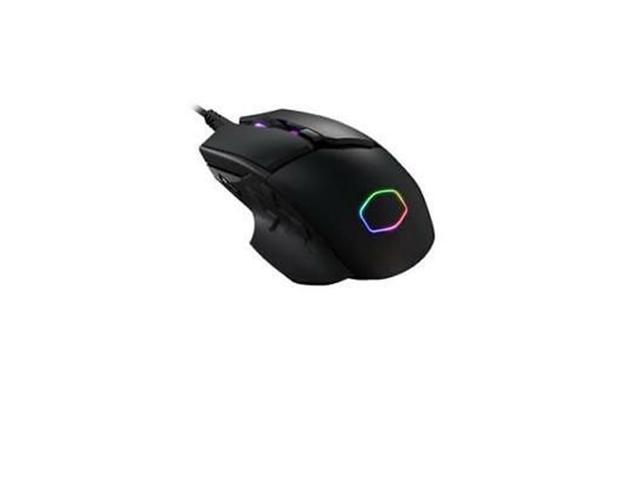 Cooler Master MM830 Gaming Mouse with 24, 000 DPI Sensor, Hidden D-Pad Buttons, 4-Zone RGB, and Precision Wheel