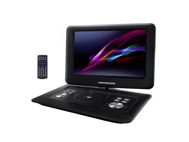 Trexonic TRX-1580 14.1 in. Portable DVD Player with TFT-LCD Screen & USB, SD & AV Inputs