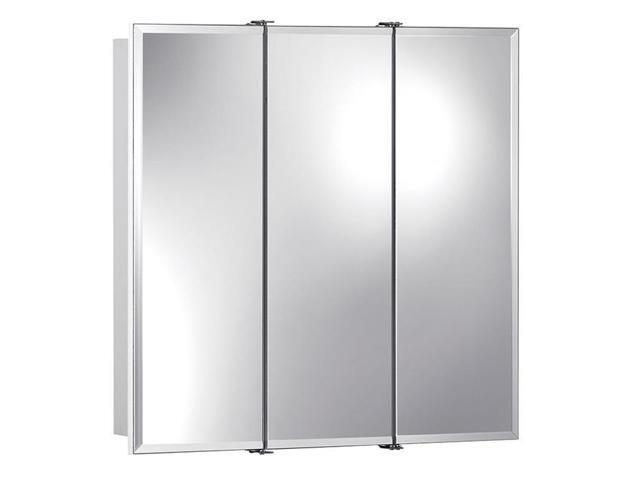 Jensen 755272 24 X 24 In. 3 Door Ashland Frameless Beveled Jensen 755272 24 X 24 In. 3 Door Ashland Frameless Beveled