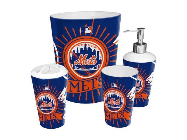 FANMATS 21926 Team Color Crumb Rubber New York Mets Door Mat
