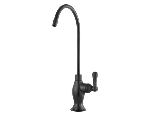 black reverse osmosis faucet