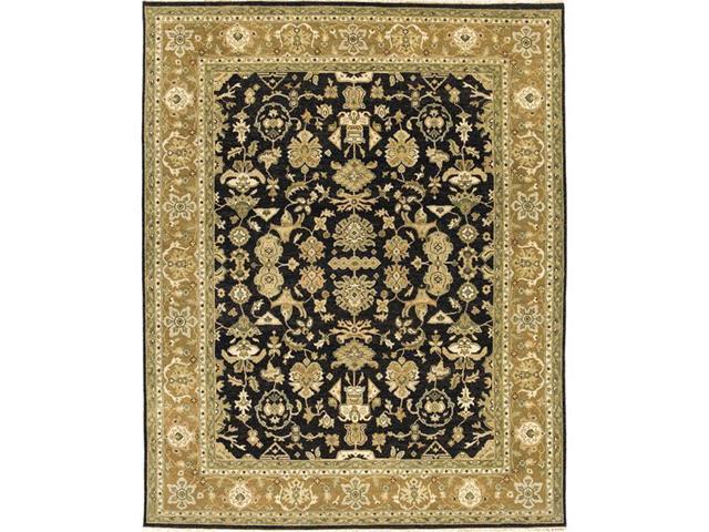 Due Process Stable Trading Mirzapur Mahal Black Dark Gold Area Rug 3 6 X 8 Ft Newegg Com