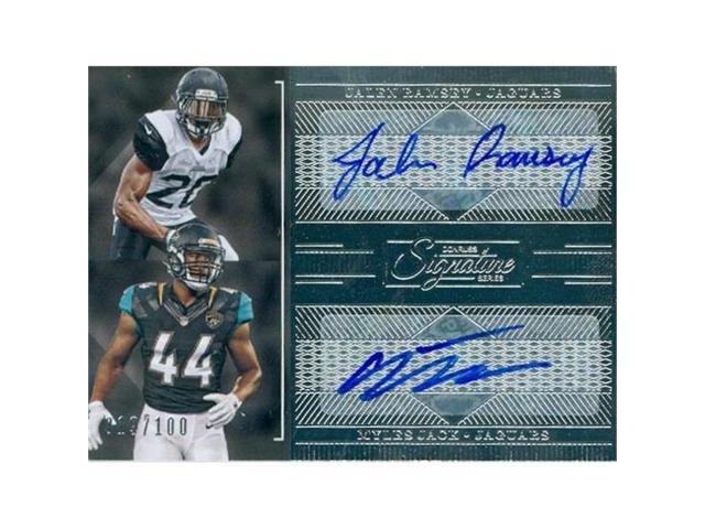autographed jersey football cards