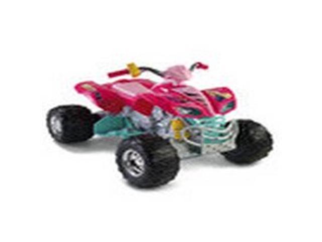 Power Wheels Barbie Kawasaki KFX 4-Wheel ATV Electric 12V Ride-On ...