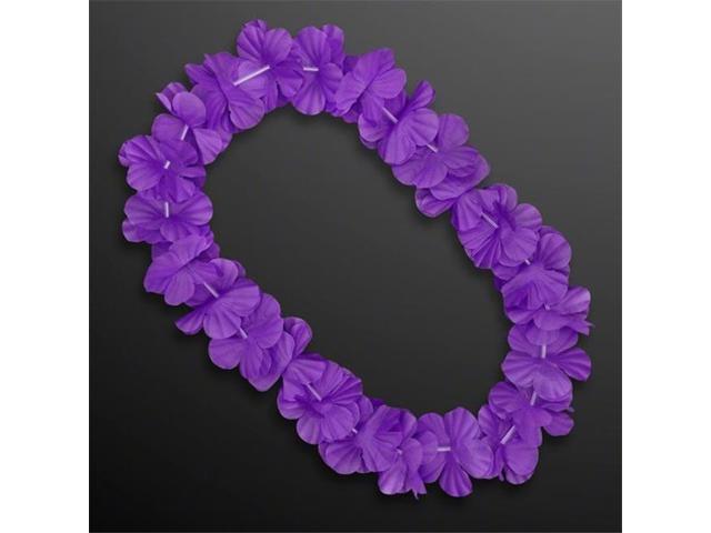 blinkee Hawaiian Flower Lei Necklace Red by