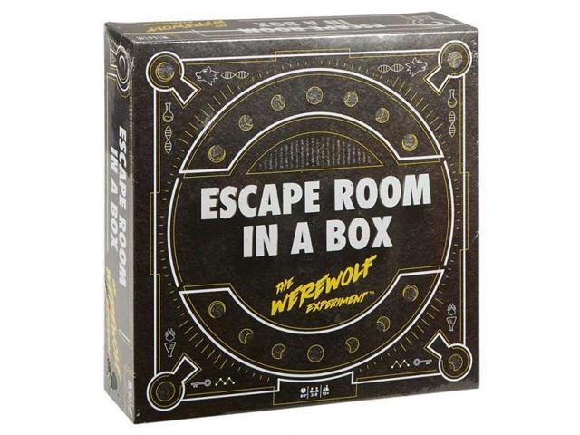 Mattel Mttfjr43 Escape Room In A Box Board Game Newegg Com - roblox escape room theater monitors