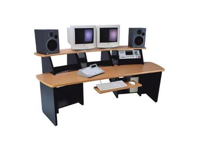 Omnirax Frc12 B Force 12 Audio Video Workstation Black Melamine