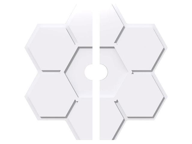 Ekena Millwork Cmp36dy2 04000 36 In Od X 4 In Id Square Daisy