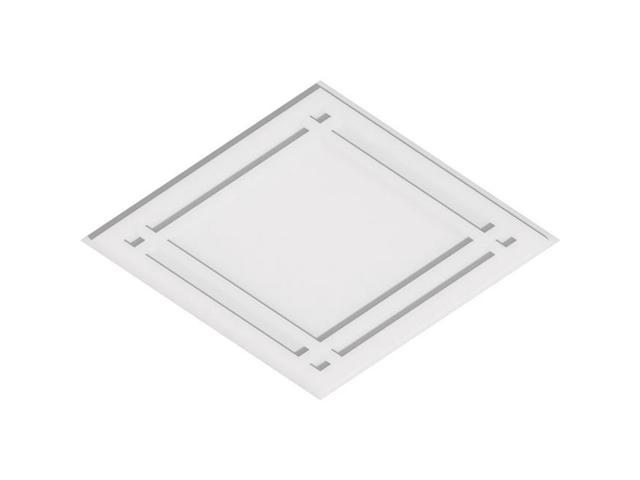 Ekena Millwork Cmp34x22dd 22 62 X 34 In Rectangle Diamond Architectural Grade Pvc Contemporary Ceiling Medallion