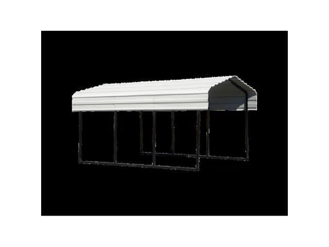 Arrow Cph102407 Garage Shelter Carport 10 X 24 X 7 Ft 7 Ctns
