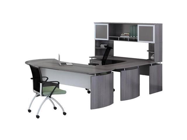 Mayline Mnt32lgs 72 In Medina Series Typical Suite 32 Office Desk Gray Steel 65 75 X 96 108 Newegg Com