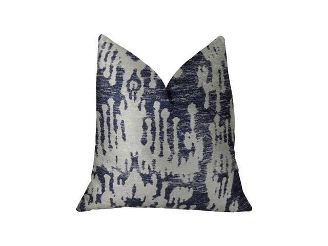 Home Roots Beddings 326350 Handmade Luxury Ikat Pillow Navy