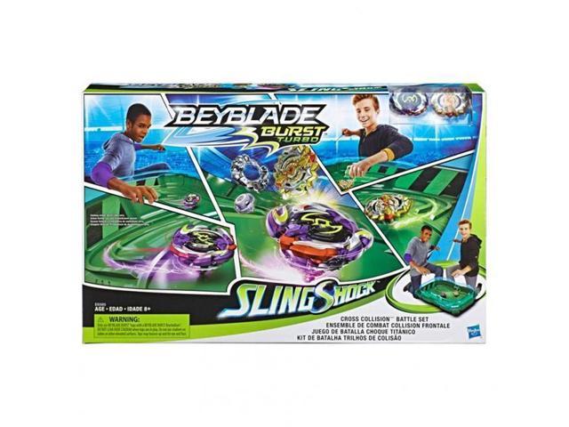 playset beyblade set de combat double surface