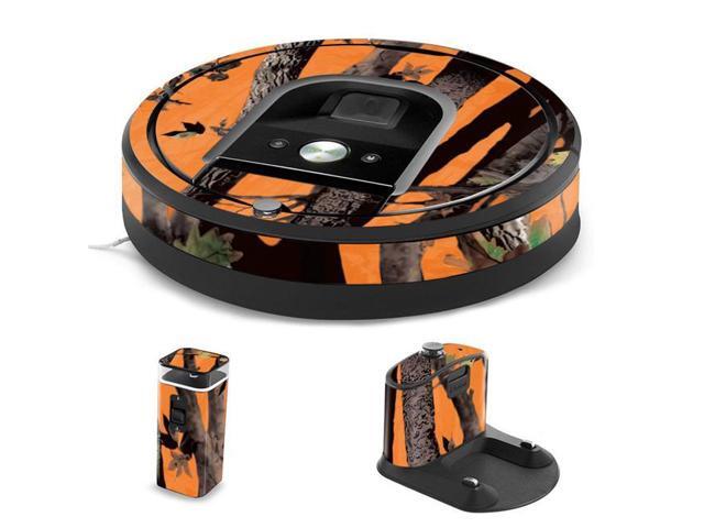 Mightyskins Irro960 Orange Camo Skin For Irobot Roomba 960 Robot