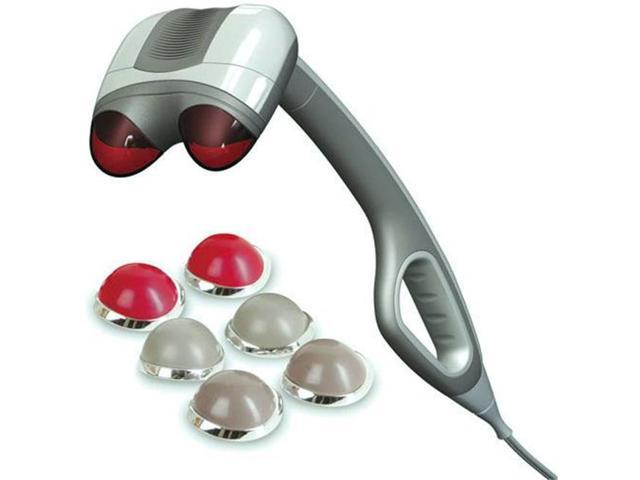 Percussion Action Plus Handheld Massager with Heat - Homedics