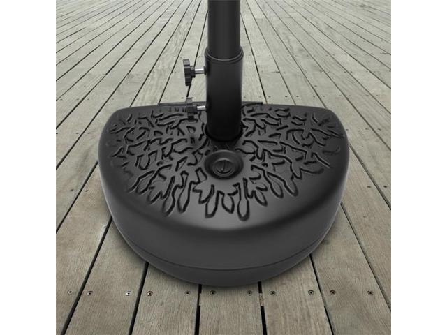 half moon parasol base