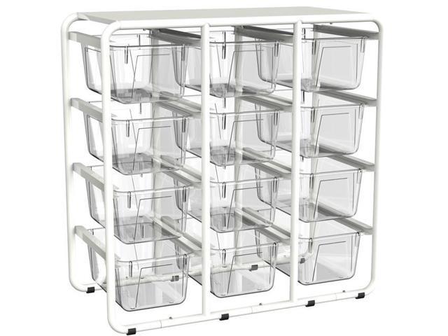 Photo 1 of **SEE NOTES**
Storex Storage Bin Rack