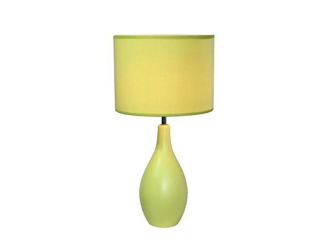 Simple Designs Green Oval Base Ceramic Table Lamp Newegg Green Oval Base Ceramic Table Lamp