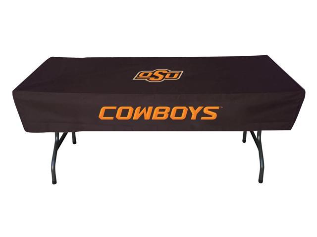 Rivalry Sports College Team Logo Oklahoma State 6 Foot Table Cover