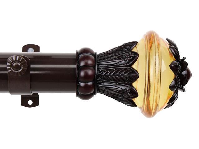 Rod Desyne Paradise 1 5 Custom Cut Non Telescoping Curtain Rod