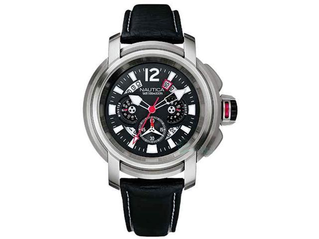 nautica leather mens watch a32513g newegg com nautica customer service