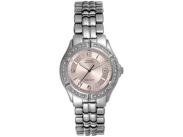 guess ladies watches crystal