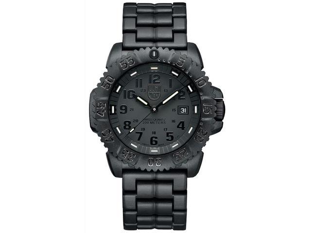 luminox all black watch