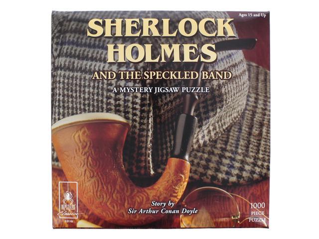 Sherlock Holmes & The Speckled Band Mystery Jigsaw Puzzle: 1000 Pcs ...