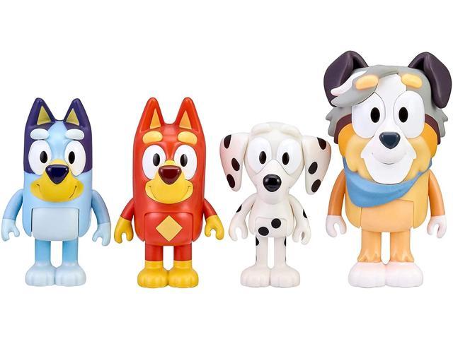 Photo 1 of Bluey and Friends Action Figure 4-Pack | School Pack