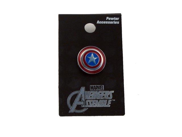 Marvel Captain America Colored Pewter Lapel Pin Monogram International 68249