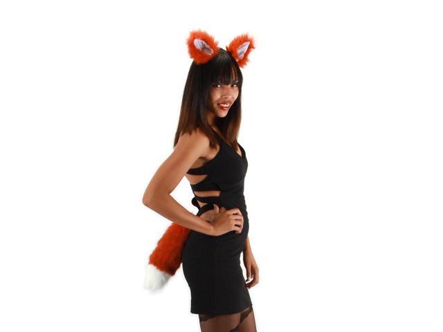 Fox Ears & Tail Costume Accessory Kit Adult One Size - Newegg.com