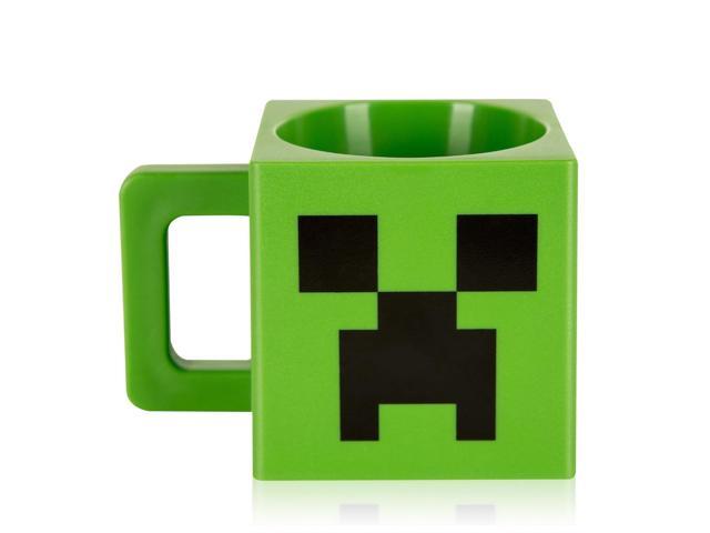 Minecraft Plastic Creeper Face Mug Newegg Com