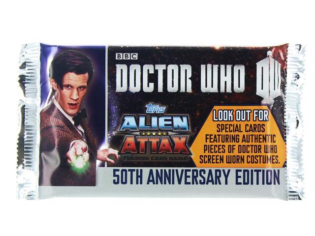 Assorted Anniversary TOPPS ALIEN ATTAX Doctor Who 50th