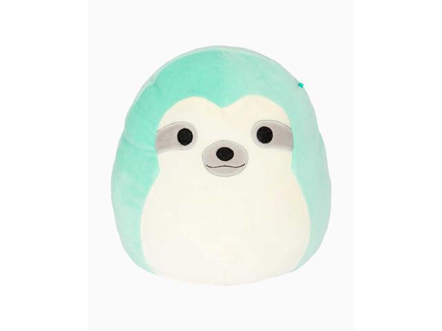 Squishmallow 16 Inch Pillow Pet Plush Aqua Sloth Newegg Com